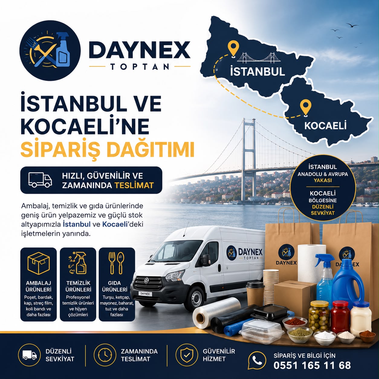 İstanbul ve Kocaeli’nde Güvenilir Toptan Tedarik: DAYNEX TOPTAN